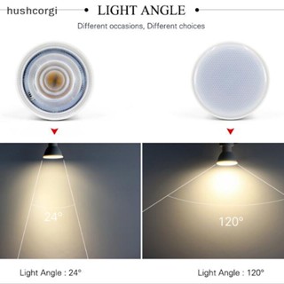 [hushcorgi] หลอดไฟสปอตไลท์ GU10 COB LED 6W MR16 220V หรี่แสงได้ สีขาว