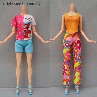 Bgth ชุดเสื้อเชิ้ต กระโปรง เสื้อกั๊ก กางเกง 1/6 สําหรับบ้านตุ๊กตา 1 ชุด