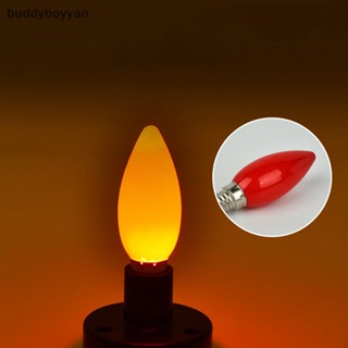 Bbth หลอดไฟ led E12 E14 สีแดง สําหรับตกแต่งบูชาพระพุทธรูป 1 ชิ้น