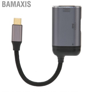 Bamaxis Type C To HD VGA Adapter PD 100W 4K 60HZ Supported USB U