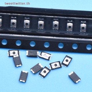 Tweet สวิตช์ปุ่มกดสัมผัส ไมโครสวิตช์ SMD 4 Pin 2x3x0.6 U 50 ชิ้น TH