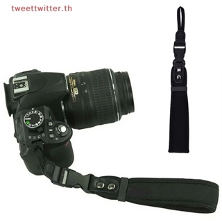 สายคล้องข้อมือผ้าทวีตกล้อง สําหรับ Canon EOS Nikon Sony Olympus SLR/DSLR TH