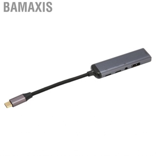 Bamaxis Type C Hub To USB3.1 USB2.0 C2.0 3.5 Headset Port PD100W HD 5 In 1