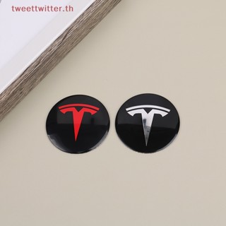 Tweet ฝาครอบดุมล้อรถยนต์ สําหรับ Tesla Model 3 Y Tesla 4 ชิ้น