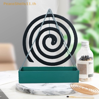 Peaceshells ที่วางธูปไล่ยุง ขดลวดเหล็ก สไตล์โมเดิร์น สําหรับห้องนอน ระเบียง บ้าน