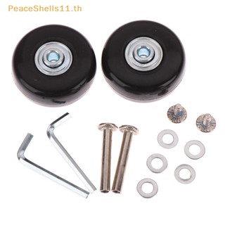 Peaceshells อะไหล่ล้อกระเป๋าเดินทาง OD 50 มม. ดีลักซ์ พร้อมสกรู แบบเปลี่ยน