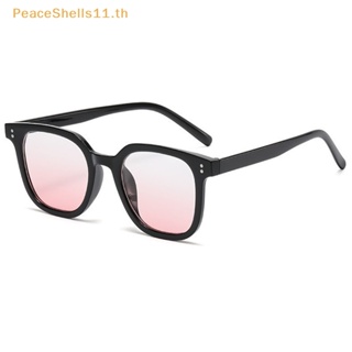 Peaceshells แว่นตากันแดด ทรงสี่เหลี่ยม คุณภาพสูง สไตล์ฮิปฮอป เรโทร แฟชั่นสําหรับผู้ชาย และผู้หญิง