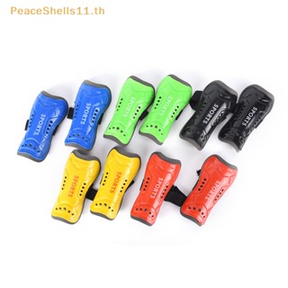 Peaceshells ปลอกสวมหุ้มขา แบบนิ่ม สําหรับเล่นกีฬาฟุตบอล 1 คู่