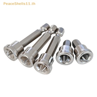 Peaceshells ใหม่ ดอกไขควงแม่เหล็ก ก้านหกเหลี่ยม สําหรับงานไม้