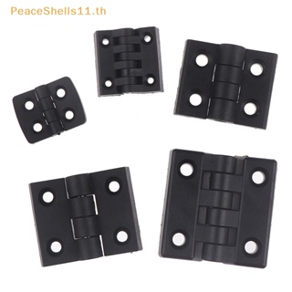 Peaceshells บานพับประตูพลาสติก ABS ขนาดเล็ก สีดํา สําหรับบานพับประตู 1 ชิ้น