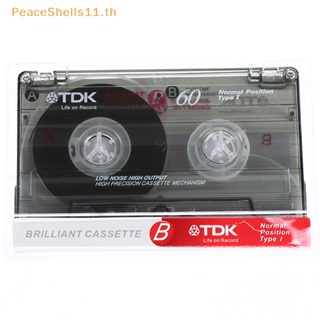 Peaceshells เทปคาสเซ็ตเปล่า แม่เหล็ก 60 นาที สําหรับเครื่องเล่นเทปเสียง