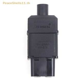 Peaceshells สายเคเบิลเชื่อมต่อสายไฟ UPS IEC320 C19 AC