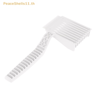 Peaceshells หวีจัดแต่งทรงผม แบบแบน สําหรับร้านทําผม