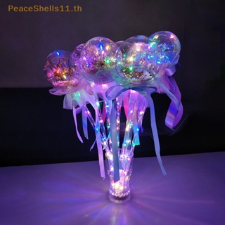 Peaceshells แท่งไฟกระพริบ รูปผีเสื้อ ดาว หัวใจ หลากสีสัน สําหรับเด็กผู้หญิง 1 ชิ้น