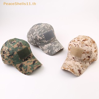 Peaceshells หมวกเบสบอล ลายพราง ทหาร เพนท์บอล ปรับได้ สําหรับกลางแจ้ง