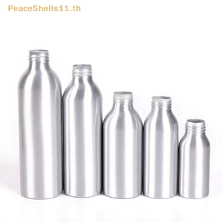 Peaceshells ขวดโลชั่นเปล่า โลหะ อลูมิเนียม 50 100 120 150 250 มล.