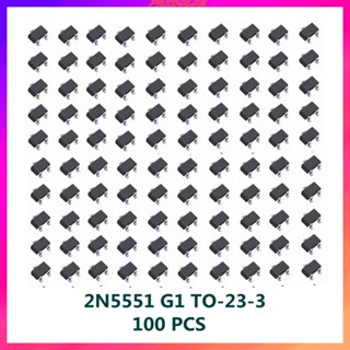 [Predolo2] ทรานซิสเตอร์ SMD MMBT5551LT1G 100 ชิ้น