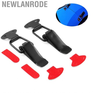 Newlanrode 2 Set Car Bumper Security Hook Lock Clips Universal Auto  Hasp Quick Release for Automobile Repacking