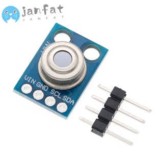 Janfat IIC I2C Serial โมดูลเซนเซอร์อุณหภูมิอินฟราเรด ไม่สัมผัส MLX90614ESF IR 3.3V~5V GY-906-BAA