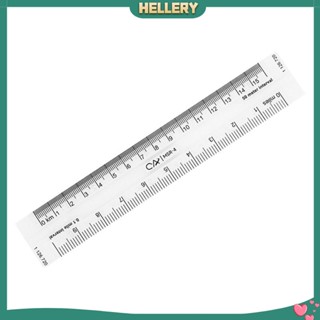 [HelleryTH] ไม้บรรทัดอะคริลิคใส สําหรับ Utm Usng Coordinates Land Navigation