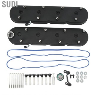 Sudi Engine Valve Cover Black Cast Aluminum for LS1 LS2 LS3 5.3 6.0 6.2