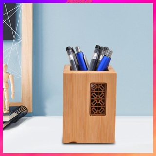 [Predolo2] กล่องไม้ สําหรับใส่ปากกา ดินสอ เครื่องเขียน ใช้ในบ้าน โรงเรียน