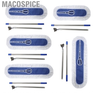 Macospice Oxford Cloth Flat Mop 360 Degree Rotation Floor Cleaning Hotel for Factory Household