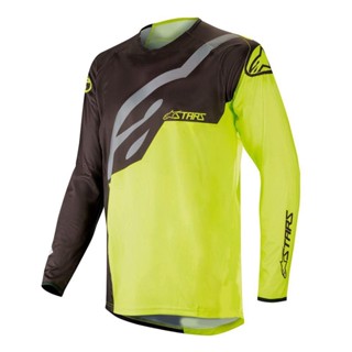 เสื้อกีฬาแขนสั้น ลายทีม Alpinestars Jersey BMX MTB MX ATV สําหรับขี่จักรยาน