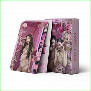 Yb2 โปสการ์ดรูปภาพ BlackPink the seventh anniversary JENNIE LISA ROSR JISOO LOMO BY2 55 ชิ้น ต่อชุด