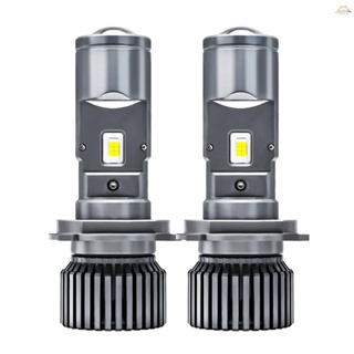 Y-h4 หลอดไฟหน้า LED 25000LM 90W เลนส์คู่ สว่างมาก 6000K แสงสีขาว IP68 กันน้ํา แพ็คละ 2 ชิ้น