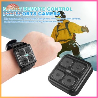 ฝนตก❤  รีโมทคอนโทรลนาฬิกา สมาร์ทวอทช์ RC ยืดหยุ่น สําหรับ Sjcam C200 A10 A20