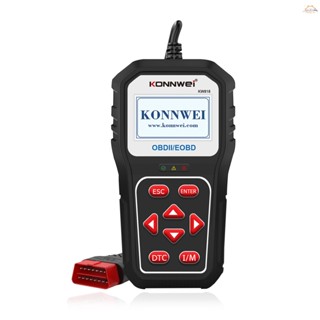 Y-new KONNWEI KW818 เครื่องสแกนเนอร์ OBDII อ่านโค้ดอัตโนมัติ KW808 KW820 รองรับอัพเกรดบลูทูธ รองรับทุกรุ่น 1996