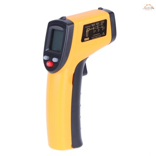 Y-Digital Infrared Thermometer Laser Industrial Temperature  Non-Contact with Backlight -50-400°C(NOT for Humans) Battery not Included