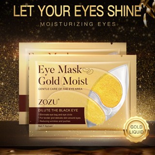 Tl ZOZU Golden Eye Mask Fades Eye Wrinkles Eye Bag Eye Mask Dark Circles Gentle Care of The Eye Area Bright Reverse Eye Age Hydrating Eye Contour