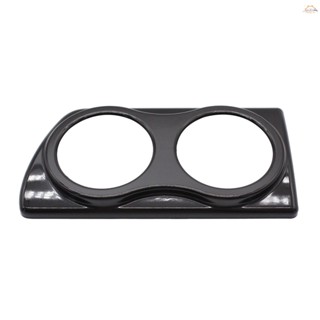 Y-air Vent Twin Gauge Pod พลาสติก ABS สีดําเงา แบบเปลี่ยน สําหรับ Vauxhall Astra H VXR MK5