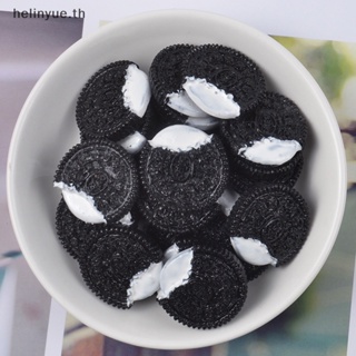 Helinyue แม่พิมพ์ซิลิโคน รูป OREO สําหรับทําคุกกี้ ช็อคโกแลต ฟองดองท์ ขนมหวาน ตกแต่งเค้ก DIY