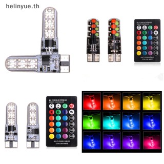 Helinyue หลอดไฟอ่านหนังสือ LED T10 W5W 5050 SMD 12V สําหรับรถยนต์ TH