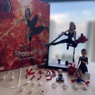 โมเดลฟิกเกอร์ Spider-Man Across The Spider-Verse Spider Gwen S.H.Figuarts ของเล่นสําหรับเด็ก