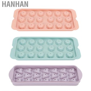 Hanhan Ice Cube Tray  Grade Ice Cube Maker with Lid for  Household