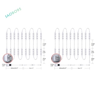 『saobo95』สายไฟ Led หรี่แสงได้ ควบคุมแบบสัมผัส สําหรับติดกระจกห้องน้ํา