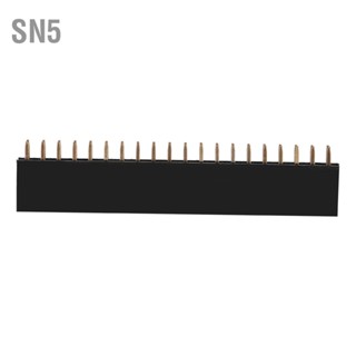 SN5 5 ชิ้น 2x20 Pins 2.54 เมตร Pitch หญิงคู่แถวสั้นส่วนหัวของ Pin สำหรับ Raspberry Pi