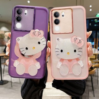 เคสVivo V29 5G V27 Pro V27e V27 5G 2023มือถือ ซิลิโคนนิ่ม แบบใส ป้องกันเลนส์กล้อง สําหรับ เคสโทรศัพท์Vivo V29 5G