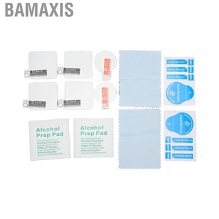 Bamaxis Screen Protector  Explosion Proof Tempered Film  Fingerprint 2 Sets Oil Scrach for Front and Back Lens Protection