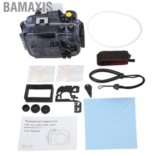 Bamaxis 60m Underwater  Housing Case Diving Protect for Sony A6000 A6300 A6500