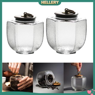 [HelleryTH] โหลแก้วใส สําหรับใส่ชา กาแฟ