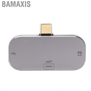 Bamaxis USB C Dock  Docking Station Type Male To Mini DP A Female for Android OS X Windows