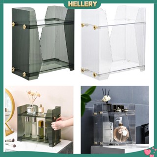 [HelleryTH] ถาดจัดระเบียบเครื่องสําอาง อเนกประสงค์ 2 ชั้น สําหรับห้องน้ํา
