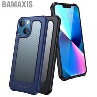 Bamaxis 6.1in 1.5mm Mobile Phone Case Scratch Proof Shockproof Translucent  for IPhone 13