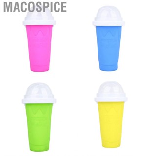 Macospice Quick Frozen Cup Portable Thirst Quencher Silica Gel Ice Slushy Maker for DIY Smoothie