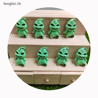 Fengfei ฟิกเกอร์เรซิ่น รูปผี สีเขียว สําหรับตกแต่งบ้าน 10 ชิ้น